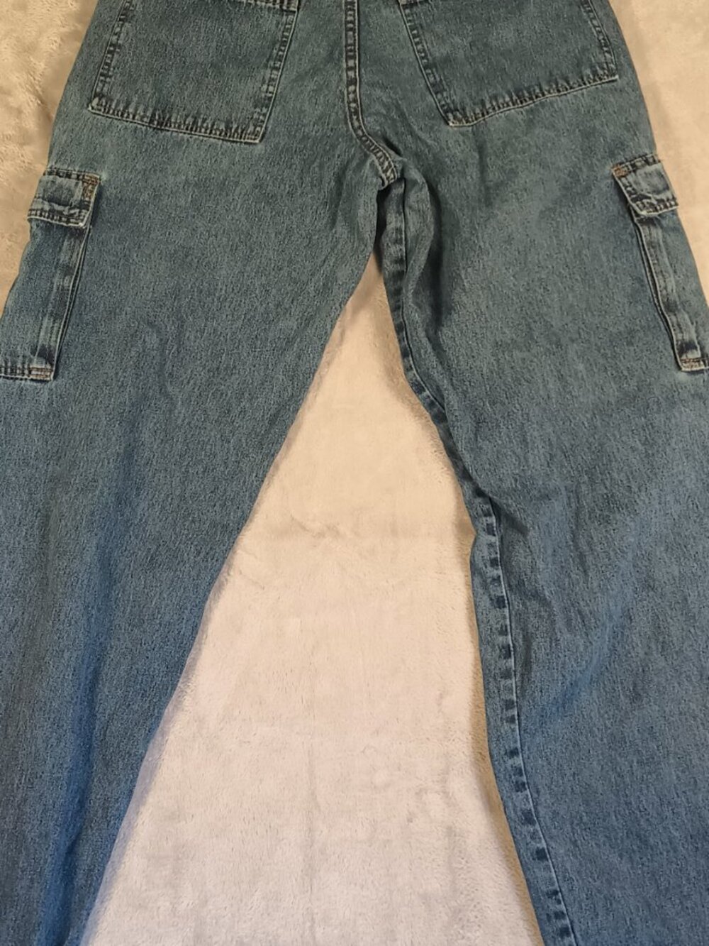 Wrangler Real Comfort Hero Cargo Jeans – Men’s Approx. Size 32x33 - Picture 11 of 13